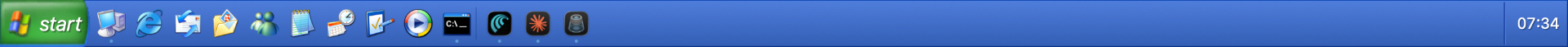 Windows XP dock